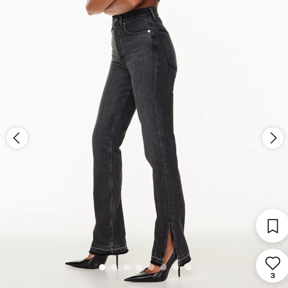 EB Denim Unraveled Two Jean in Black Wash